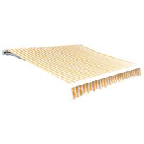 Vidaxl Stogelis, Geltonas Saulėgrąžos ir Baltas, 3x2,5 m (Be rėmo)