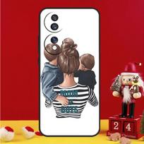 Baby Mom Daughter Girl Son Dad Case For Honor Magic V5 5 6 7 Pro Honor 200 400 Lite 50 70 90 X7a X8a X8b X9a X9c X9b Cover For Honor 50
