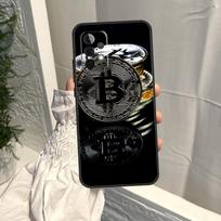 Bitcoin BTC Case For Samsung Galaxy A52S A06 A16 A26 A36 A56 A55 A35 A15 A53 A32 A33 A13 A14 A34 A54 A17 For Samsung A12
