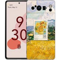 Starry sky van gogh art Phone Case For Google Pixel 8 7 6 Pro 8A 6A 7A 5G Soft Silicone Shockproof TPU Black Cover Fundas For Pixel 6