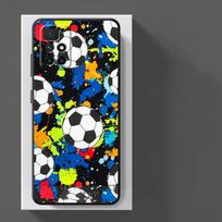Case for Xiaomi Redmi 12C A5 14C 13C A3 K40 K80 Pro 10 A4 A1 A2 Plus 9 Funda Phone Cover Colorful Cartoon Football Redmi A1