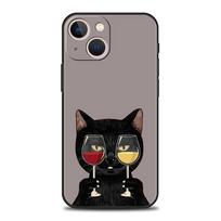 Phone Case For iPhone 17 16e 15 14 13 12 11 Pro Max SE 7 8 Plus Shell iPhone 16 Soft TPU Cover Lovely Cat Playing Fun For iPhone 7 8 SE