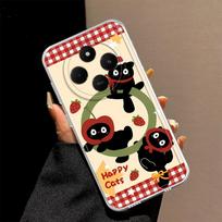 Case for Xiaomi Poco X3 Pro X3 NFC Soft Phone Cover Cartoon Kitten Poco X3 NFC