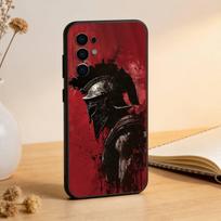 Spartan Cool Phone Case For Samsung S25,S24,S21,S22,S23,S30,Ultra,S20,Plus,Fe,Lite,Note,10,Black Cover Samsung S105G