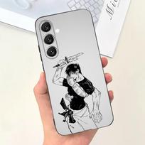 Anime F-Fushiguro Toji Phone Case For Samsung S25,S24,S21,S22,S23,S30,Ultra,S20,Plus,Fe,Lite,Note,10,9,5G Black Cover Samsung S105G