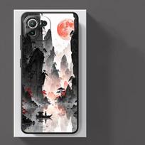 Funda Phone Cover Case for Xiaomi Poco F8 C75 F1 C71 F3 M3 M4 M7 Pro X3 X4 X5 X7 Pro M5 C50 C61 Wash Painting Landscape Poco F3