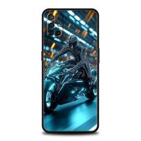 Motorcycle Phone Case For Oneplus 13R 13 12R 11 10T 10R Nord N100 N200 N10 10 9 9R 9RT CE 3 2 Z Pro 5G Soft TPU Cover Fundas Bag For OnePlus 13R