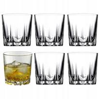 Szklanki 6 Szt. Do Whisky Drinków Napojów 310Ml Trwałe Komplet Szklanek