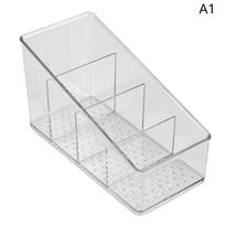 4 Grids Remote Control Organizer Tv Remote Holder For Table Multipurpose Desktop Storage Box Bedroom Living Room Organizer as the picture