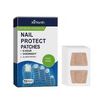 Nail Treatment Patches 72pcs for Fungus Cracked Growth Non Woven Fabric