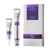 MISSHA Time Revolution Retinol 500 Shot Galvanic Eye Cream Duo Set 15ml + 15ml 15ml+15ml