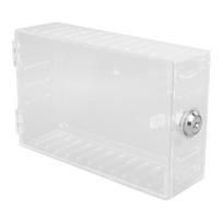 Thermostat Lock Box Clear Plastic with Key - Universal Guard