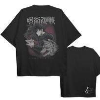 Summer Megumi Fushiguro Divine Dogs Anime Jujutsu Kaisen Graphic T-Shirt Cotton  Shirt Unisex Men Short Sleeve S