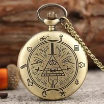 1pc flip classic retro pocket watch relief pattern large quartz pocket watch hanging watch Roman face necklace įvairiaspalvis