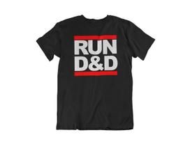 Run D&D Dungeons and Dragons Tshirt S įvairiaspalvis