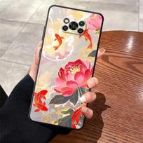 Case for Xiaomi Poco F8 M3 M4 M7 F1 C50 C61 M5 X3 X4 X5 X7 Pro F3 C71 C75 Funda Phone Cover Oil Painting Flower Poco F3