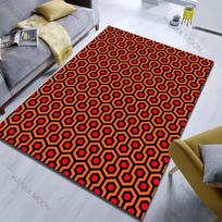 Hexagon of Personality Print Carpet for Living Room Bedroom Bedside Sofa Floor Mat Modern Home Decor Area Rug Large Size 40cm x 60cm