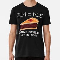 Funny Pie Style Pi Day Shirts For Math Geeks S to 5XL Made in the USA T-shirt L