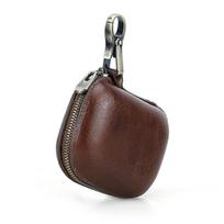 CONTACTS FAMILY Genuine Leather Case for Beats Powerbeats Pro 2 Charging Cover Case Earphone Shockproof Box with Hook for powerbeats pro2 kava