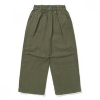 Bluetail Khaki Barrel Baggy Fit Woven Pants Aab1pt06kk 140