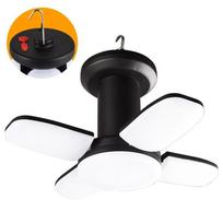 Atsparus vandeniui Sulankstomas LED Saulės Kempingo Žibintas USB Įkraunamas 6 Režimai Lauko Palapinės Lempa Nešiojami Žibintai Avariniai Naktiniai Žibintai 4 lights-1PCS