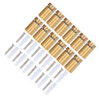 12Pcs Standoff Screw Stainless Steel 12x20mm Wall Mount Advertising Fastener Set Kit