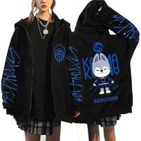 Straykids kpop stiliaus džemperiai Paltas Kpop žvaigždė SKZOO KARMA drabužiai XL