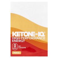 Ketonų IQ, didelio efektyvumo energija, persikas, 10 g, 6 indeliai, 2 fl uncijos (59 ml) kiekviena
