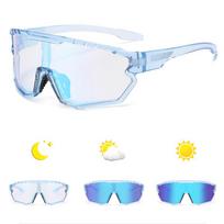 Cross Border Outdoor Cycling Sunglasses Men's Colorful Color Changing Glasses Sports Women's