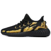 Adidas Originals Yeezy Boost 350 Casual Shoes Unisex Low top Black HQ4540(Team54-) 38