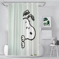 Snoopy Dušo užuolaida vonios kambariui Estetiška kambario puošmena 90x180cm-35x70in