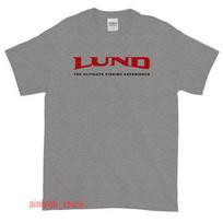 New LUND Fishing Logo Men's Funny T shirt USA Size S-XXL S