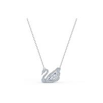 Swarovski Šokantis gulbės krištolo karoliai Moteriški karoliai Sidabriniai 5514421 Box (Random Color)