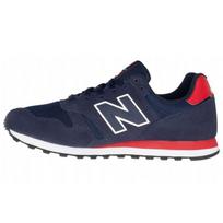 New Balance NB 373 Retro amortizacija Neslystantis Patvarus palaikymas Žemi bėgimo bateliai Unisex sportbačiai Tamsiai mėlyni ML373MBT 37.5
