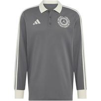 Adidas Mercedes - Amg Petronas Formula 1 Team Silver Arrows Icon F1 Striped Long Sleeve Polo Shirt Men tops KS2243 S