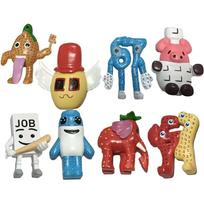 8pcs Steal A Brainrot No.9 67 Model Steal A Brain Game Character Anime Collectable Christmas Gift for Fans Gift Childrens Toys