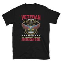 Protect American Soil US VETERAN Awesome Graphic Classic M