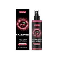 Cherry Car Air Freshener - Long-Lasting Deodorizer Spray for Cars & Home | Powerful Odor Elimination, Refreshing Cherry Scent, Easy Application, 100ml