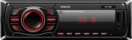 Vordon Ht-175U London Radio Samochodowe 1Din Bluetooth Mp3 Aux + Pilot