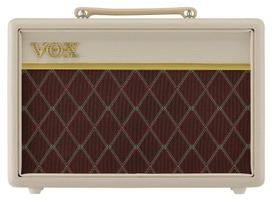 VOX Pathfinder 10 Cream Compact Guitar for Home Practice and with Headphone Amplifier, 10W, Clean/Overdrive, Recording, Jack.