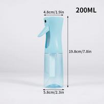 Pressure High Oil Sprayer Bottles Hairdressing Spray Bottle Plant Water Refillable Continuous Mist Sprayer Plastic Containers