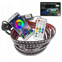 Światło Led Pod Samochód 120Cm Rgb Elastyczna Taśma Neon 30W App