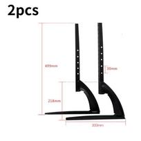 Tvirtas stalo televizoriaus stovas 32–65 colių LCD televizoriams Patogus montavimas be gręžimo 49cm/19.29in