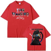 RB Pop  Hip Hop Singer The Weeknd After Hours Til Dawn 2026 European Tour TShirt Unisexs Hip Hop Classic Oversized HighQuality S