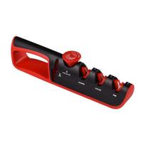 1PC Quick Knife Sharpener New 4-in-1 Whetstone, Kitchen Shears Adjustment Manual Tungsten Steel Household Knife Sharpener