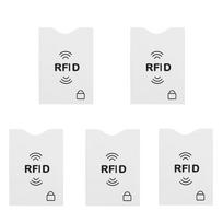 5PCS Anti Theft for RFID Credit Card Protector Blocking Cardholder Sleeve Skin Case Covers Protection Bank Card Case New
