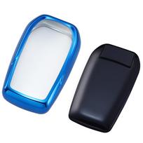 Key Fob Cover Compatible with Toyota Camry/Corolla/RAV4/Tacoma/Tundra/Sienna- Soft TPU Protective Case, Anti-Scratch Shockproof (as the picture,A or B)