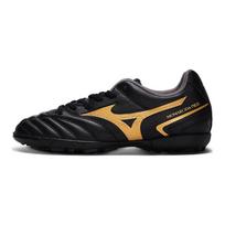Mizuno Kids Low Top Soccer Shoes Black Gold Artificial Grass Wear Resistant P1GE232550 36.5