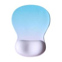 Gel Wrist Rest Mouse Pad Ergonomic Computer Mouse Pad Soft Comfortable Wrist Rest Pad for Office Gaming Home Use mėlyna