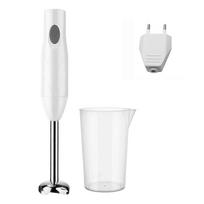 White Handheld Food Processor Stick Detachable Electric Food Mixer  Smoothies Making balta